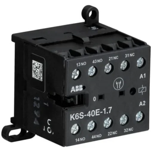 ABB Contactor Relay, 4 A, 4NO - GJH1213001R7401 K6S-40E-1.7W 24VDC product image