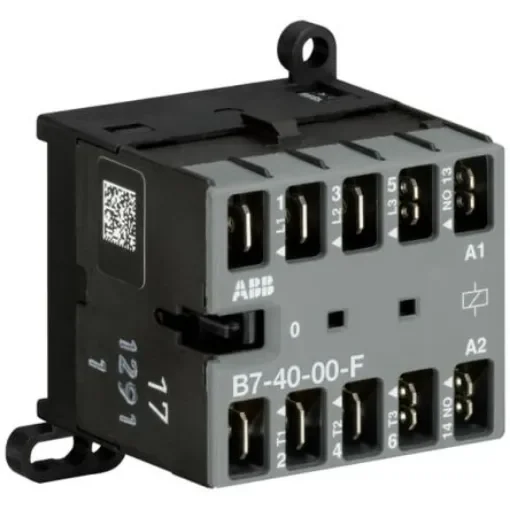 ABB Contactor, 24 V Coil, 4-Pole, 20 A, 5.5 kW, 4NO - GJL1311203R0001 product image