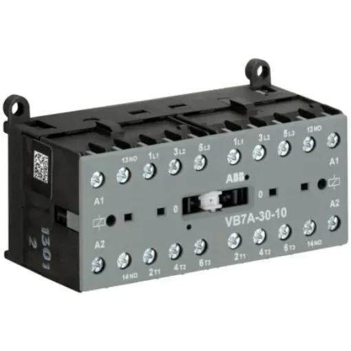 ABB Contactor, 127 V Coil, 3-Pole, 20 A, 5.5 kW, 3NO - GJL1311911R8104 product image