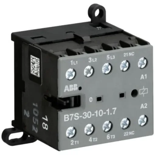 ABB B7S-30-10-2.8 B Contactor, 24 V dc Coil, 3-Pole, 20 A, 5.5 kW, 3NO - GJL1313001R7102 B7S-30-10-2.8 17-32V DC product image