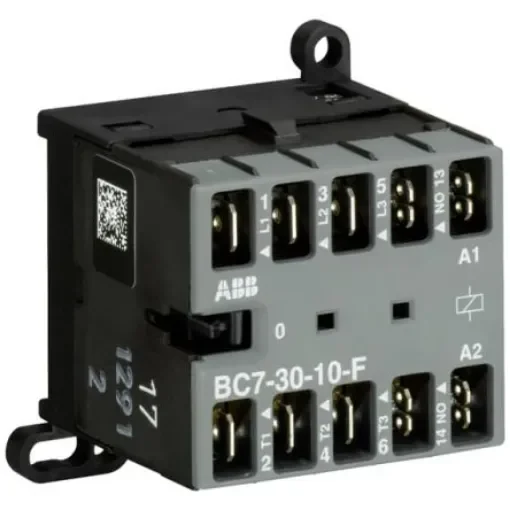 ABB BC7-30-10-F B Contactor, 24 V Coil, 3-Pole, 20 A, 5.5 kW, 3NO, 690 V - GJL1313003R0101 BC7-30-10-F 24V DC product image