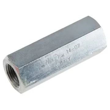 Parker Steel Inline Mounting, Hydraulic Check Valve, 2302, G 3/8, 30L/min, 0.35bar Cracking Pressure product image