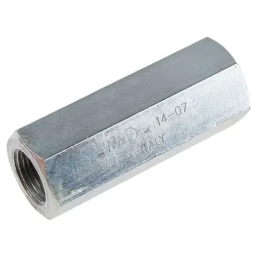 Parker Steel Inline Mounting, Hydraulic Check Valve, 2302, G 3/8, 30L/min, 0.35bar Cracking Pressure product image