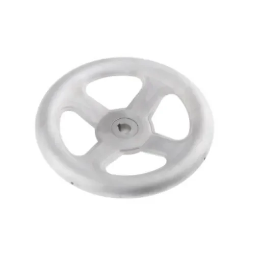 RS PRO Silver Stainless Steel Hand Wheel, 200mm diameter - 237255 product image