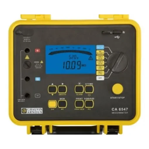 Chauvin Arnoux CA 6547 Insulation Tester, 40V Min, 5100V Max - P01139712 product image