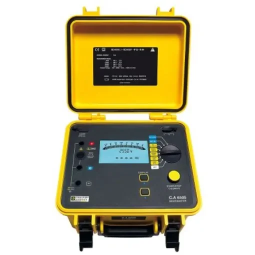 Chauvin Arnoux CA 6505 Insulation Tester, 40V Min, 5100V Max - P01139714 product image