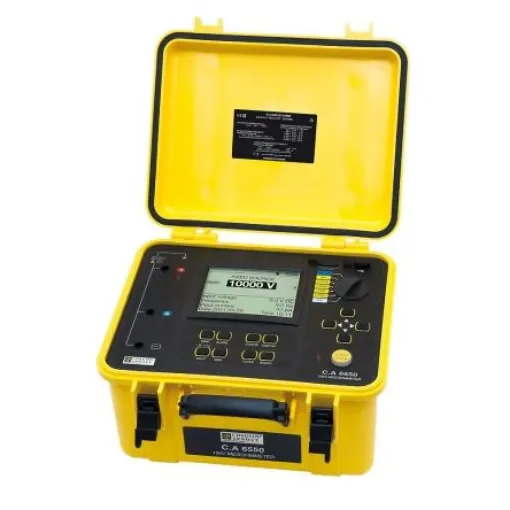Chauvin Arnoux CA 6550 Insulation Tester, 40V Min, 10000V Max - P01139715 product image