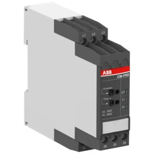 ABB Phase, Voltage Monitoring Relay, 3 Phase, 2CO (SPDT) - 1SVR740784R3300 CM-PSS.41P product image