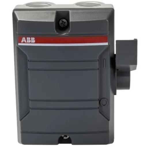 ABB 3 Pole Surface Mount Switch Disconnector - 25A Maximum Current, 7.5kW Power Rating, IP65 - 2CMA142440R1000 product image
