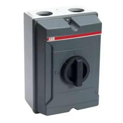 ABB 4P Pole Surface Mount Switch Disconnector - 63A Maximum Current, 22kW Power Rating, IP20 - 2CMA144582R1000 product image