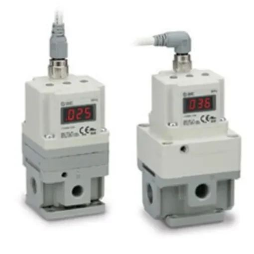 SMC G 1/4 Pneumatic Regulator - 0.05bar to 1bar, 10bar max. input - ITV2010-01F2N3 product image
