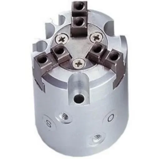 SMC 3 Finger Double Action Pneumatic Gripper, MHS3-50D, Parallel Gripping Type product image