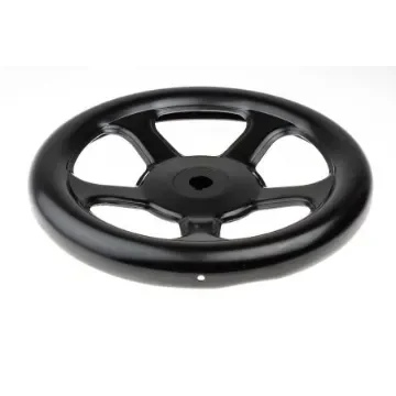 RS PRO Black Steel Hand Wheel, 250mm diameter - 237366 product image