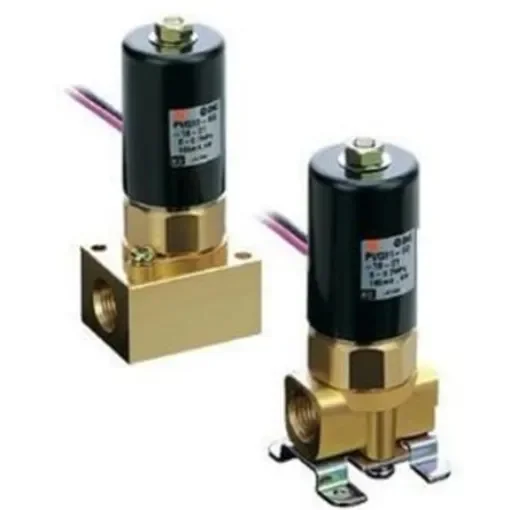 SMC Solenoid Valve PVQ33-5G-23-01F, 2 port(s) , NC, 24 V dc, 1/8in product image