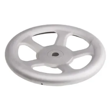 RS PRO Silver Stainless Steel Hand Wheel, 250mm diameter - 237372 product image