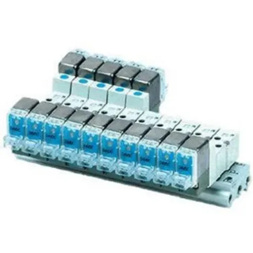 SMC SYJ7000 series 8 station G 1/4 Manifold - SS5YJ7-21-08-00F-Q product image