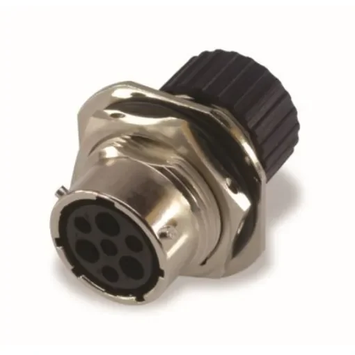 ITT Cannon Circular Connector, 7 Contacts, Panel Mount, Socket, IP67, Trident Neptune Metal Series - TNM7S14-0304S1L / 192993-0700 product image
