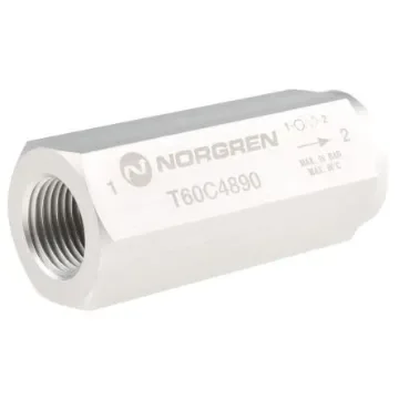 Norgren G 1/2 in Female Pneumatic Shut-Off Valve, 23.2L/s - T60C4890 product image