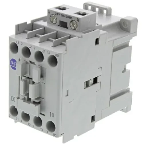 Allen Bradley 100 Series 100C Contactor, 24 V ac Coil, 3-Pole, 9 A, 4 kW, 3NO, 690 V ac - 100-C09KJ10 product image