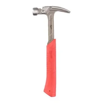 Milwaukee Steel Claw Hammer with Rubber Handle, 570g - 4932478654 product image