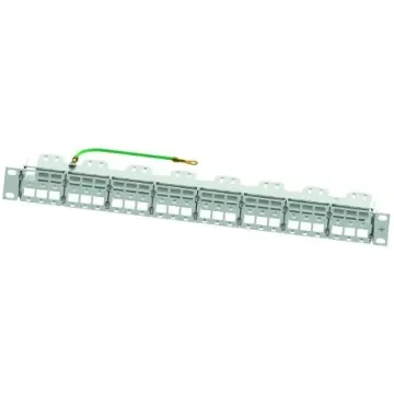 Telegartner Telegartner Data Series Cat5e, Cat6, Cat6a 48 Port RJ45 RJ Patch Panel Shielded, Unshielded 1U Black - H02025A0236 product image