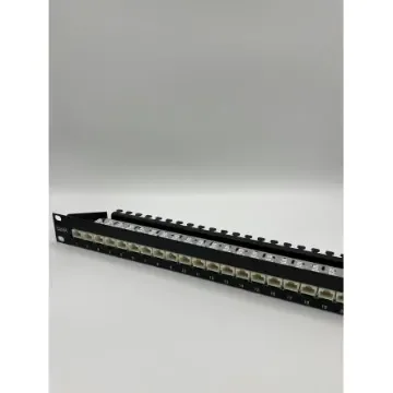 Telegartner Telegartner Data Series Cat6 24 Port RJ11, RJ12, RJ45 RJ Patch Panel Shielded 1U Black - J02023S0051 product image
