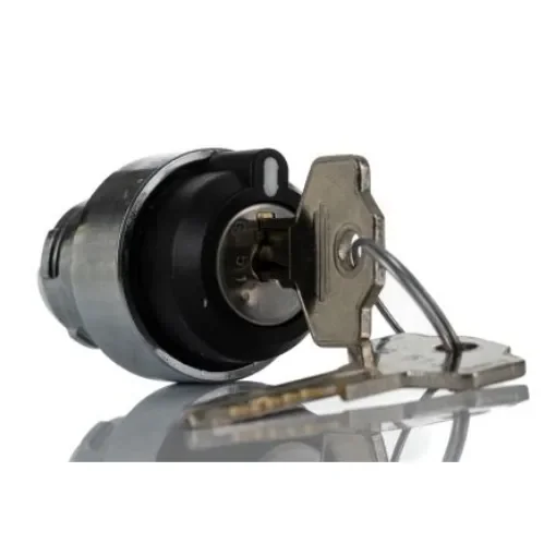 RS PRO 2-position Key Switch Head, Maintained, 22.5mm Cutout - 2383928 product image