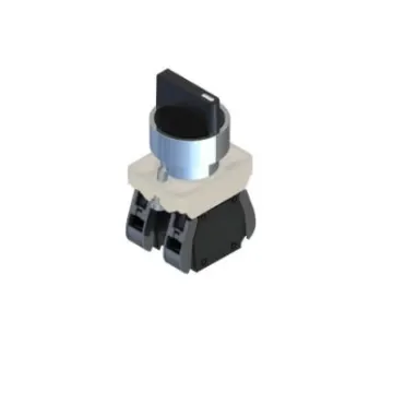 RS PRO Short Lever Selector Switch - (1NO+1NC) 22.5mm Cutout Diameter 2 Positions - 2383951 product image