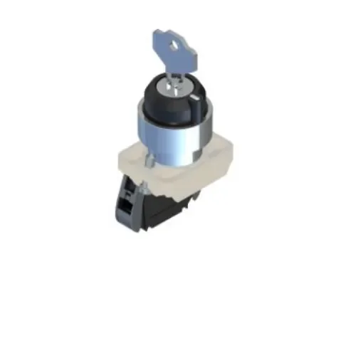 RS PRO Key Selector Switch - (1NO) 22.5mm Cutout Diameter 2 Positions - 2383957 product image
