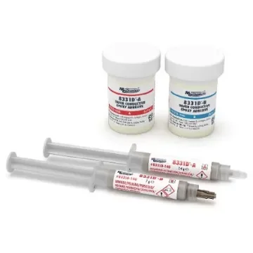 MG Chemicals Silver Conductive Gel Syringe Super Glue for use with Cold-Soldering, Conductive Connections, EMI/RFI - 8331D-14G product image