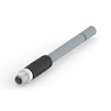 TE Connectivity Straight Male 4 way M12 to Unterminated Sensor Actuator Cable, 2m - T41511C9L14-020 product image