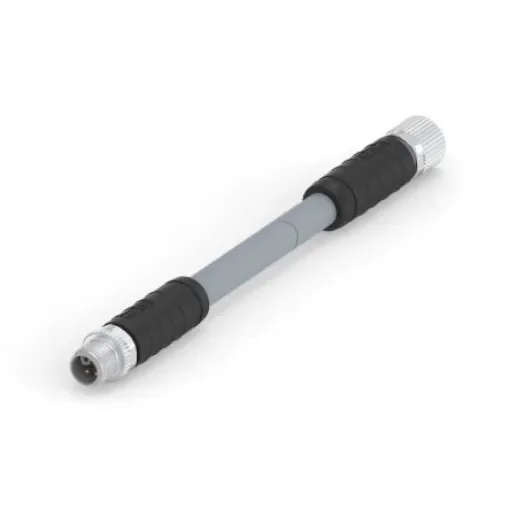 TE Connectivity Straight Male 5 way M12 to Straight Female 5 way M12 Sensor Actuator Cable, 2m - T41525C9L25-020 product image