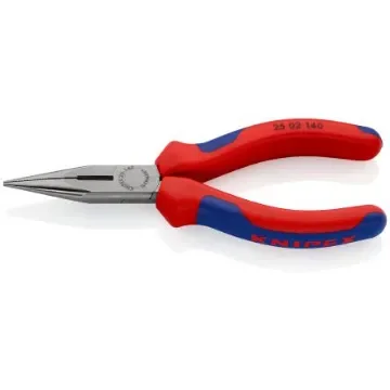 Knipex Long Nose Pliers, 140 mm Overall, Straight Tip, 42mm Jaw - 25 02 140 product image