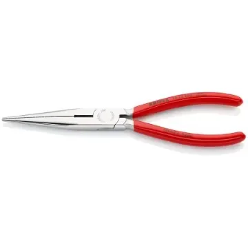 Knipex Long Nose Pliers, 200 mm Overall, Straight Tip, 73mm Jaw - 26 13 200 product image