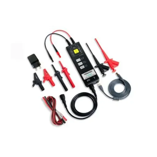 Testec 8000 Series TT-SI 8051 Oscilloscope Probe, Differential Type, 100MHz, 1:50 / 1:500dB, BNC Connector product image