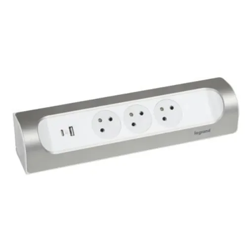 Legrand 3 Socket Type E - French Extension Lead - 049409 product image