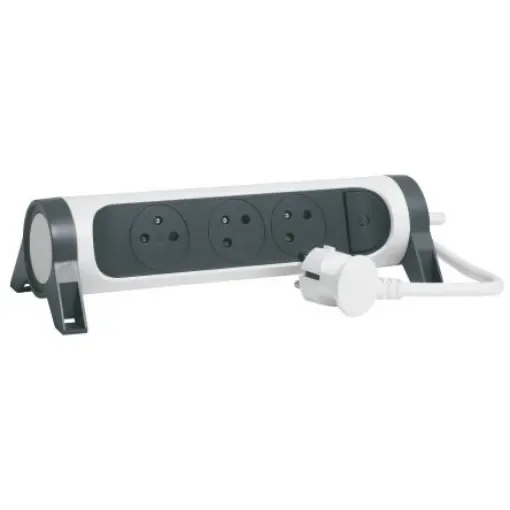 Legrand 3m 3 Socket Type E - French Extension Lead - 049458 product image