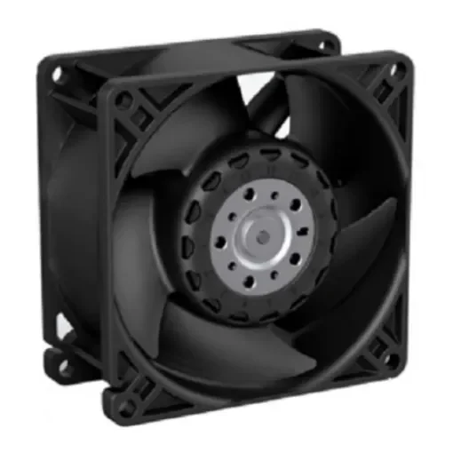 ebm-papst Axial Fan, 12 V dc, DC Operation, 178m³/h, 26W, 2.17A Max, 80 x 80 x 38mm - AF80-00136 12V P/2 13.200 product image