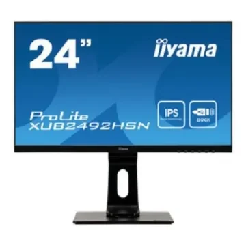 iiyama ProLite 24in LCD Computer Monitor, 1920 x 1080 Pixels - XUB2492HSN-B1 product image