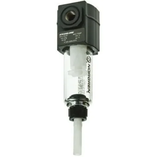 Norgren F72G series 40µm G 1/4 Pneumatic Filter with Semi Automatic drain - F72G-2GN-ST3 product image