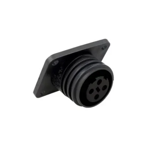 Bulgin Circular Connector, 4 Contacts, Flange Mount, Socket, Female, IP68, Buccaneer 900 Series - PX0941/04/S product image