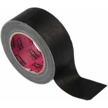 Advance Tapes AT200 Black Matt Gaffa Tape, 50mm x 25m, 0.26mm Thick product image