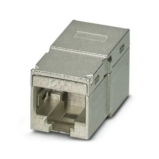 Phoenix Contact CUC-I-D1ZNI-S/R4GC8 Series 2-Port RJ45 Coupler, Cat6a, 360° Shielded - 1041760 product image