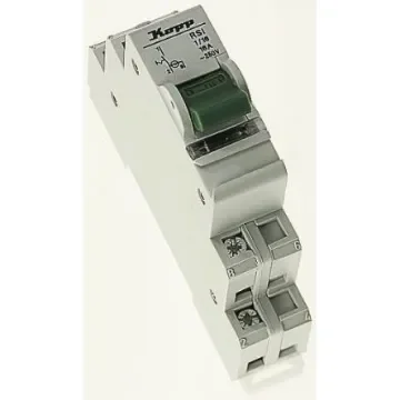 Kopp Distribution Block, 2 Way, 230 V ac - 7602.2100.4 product image
