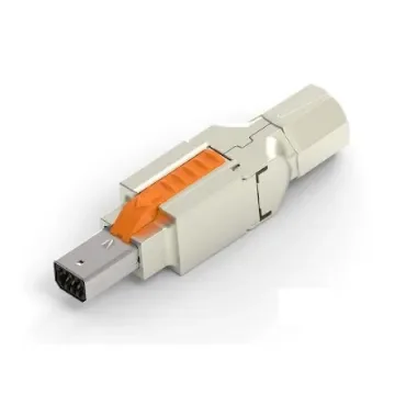TE Connectivity, Industrial Mini I/O Cable Mount Mini I/O Connector Plug, 8 Way - 2350304-2 product image