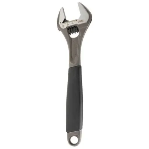 Bahco Adjustable Spanner, 308 mm Overall, 34mm Jaw Capacity, Plastic Handle - 9073 product image