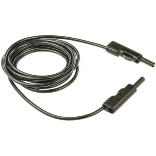 Hirschmann Test & Measurement, 16A, 60V dc, Black, 2m Lead Length - 973647100 product image
