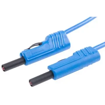 Hirschmann Test & Measurement, 16A, 60V dc, Blue, 2m Lead Length - 973647102 product image