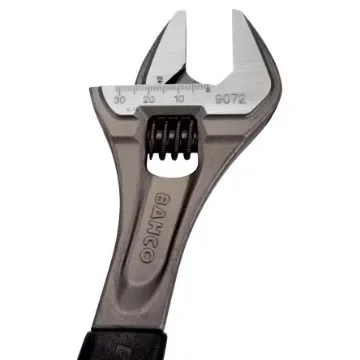 Bahco Adjustable Spanner, 257 mm Overall, 31mm Jaw Capacity, Plastic Handle - 9072 product image