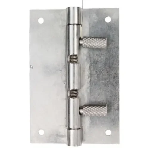 Steinbach & Vollman Stainless Steel Spring Hinge, 76.2mm x 50.8mm x 8.75mm - 0.55.8350.0 product image